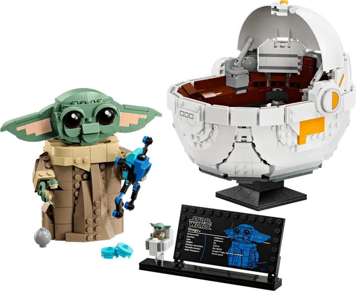 Produktbild LEGO Grogu in seiner Repulsorwiege (75403, LEGO Star Wars)