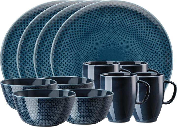 Actual product image Rosenthal Junto Ocean Blue breakfast set 12 pcs (12 pcs.)