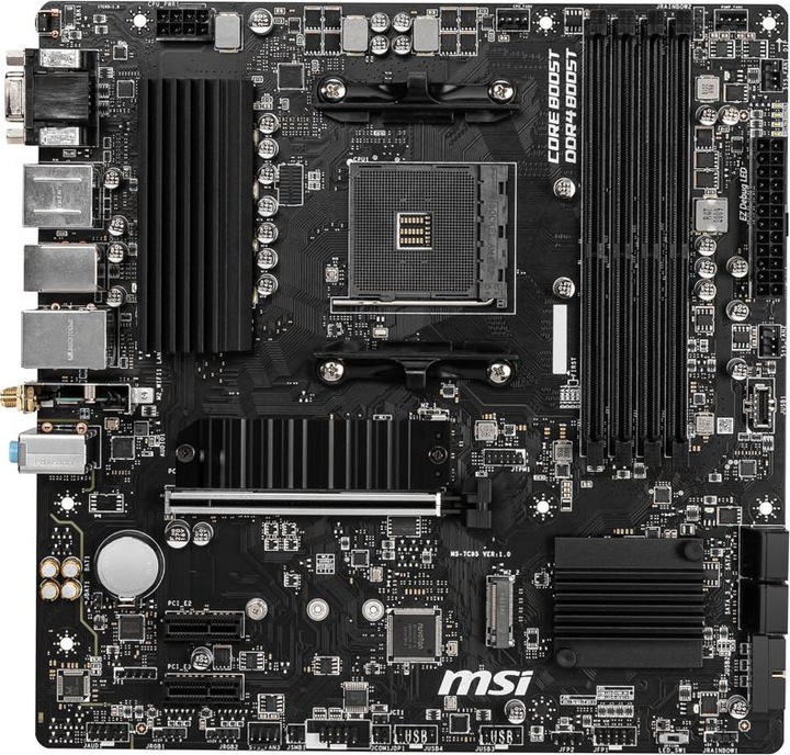 Produktbild MSI B550M PRO-VDH WIFI (AM4, AMD B550, mATX)