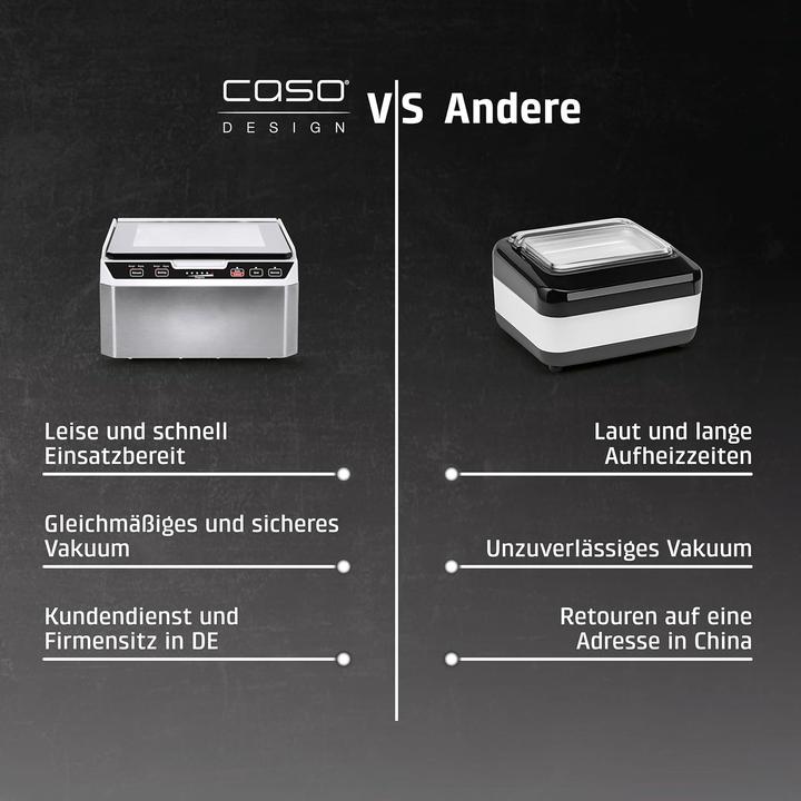 Actual product image Caso Vacuum sealer VacuChef 50