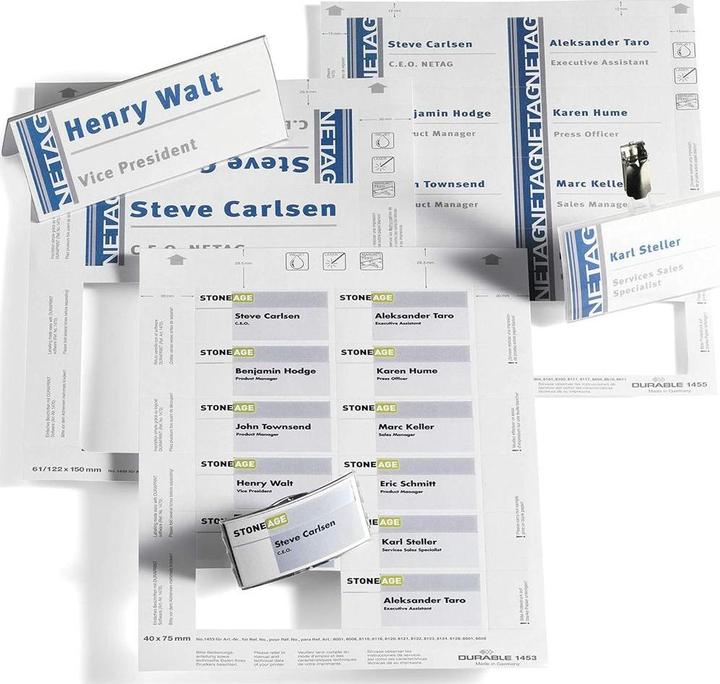 Produktbild Durable Einsteckschilder