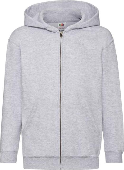 Produktbild Fruit of the Loom Classic Hoodie mit durchgehendem Reissverschluss (164, 170)