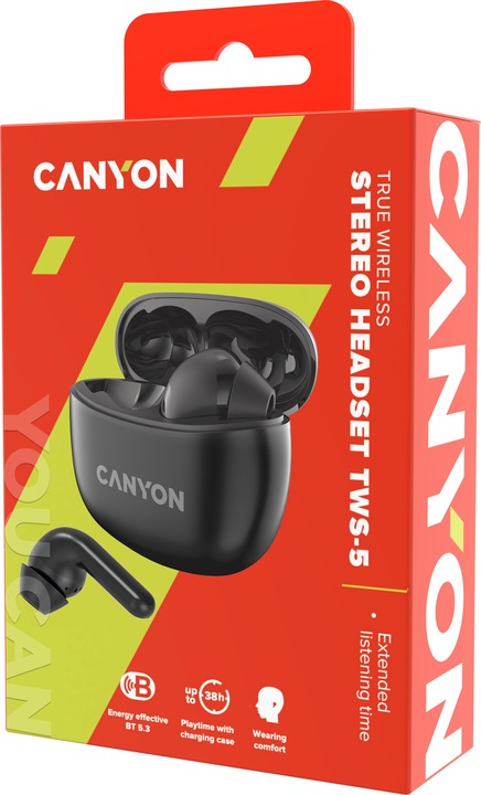 Actual product image Canyon TWS-5 (No noise cancelling, 7.50 h, Wireless)