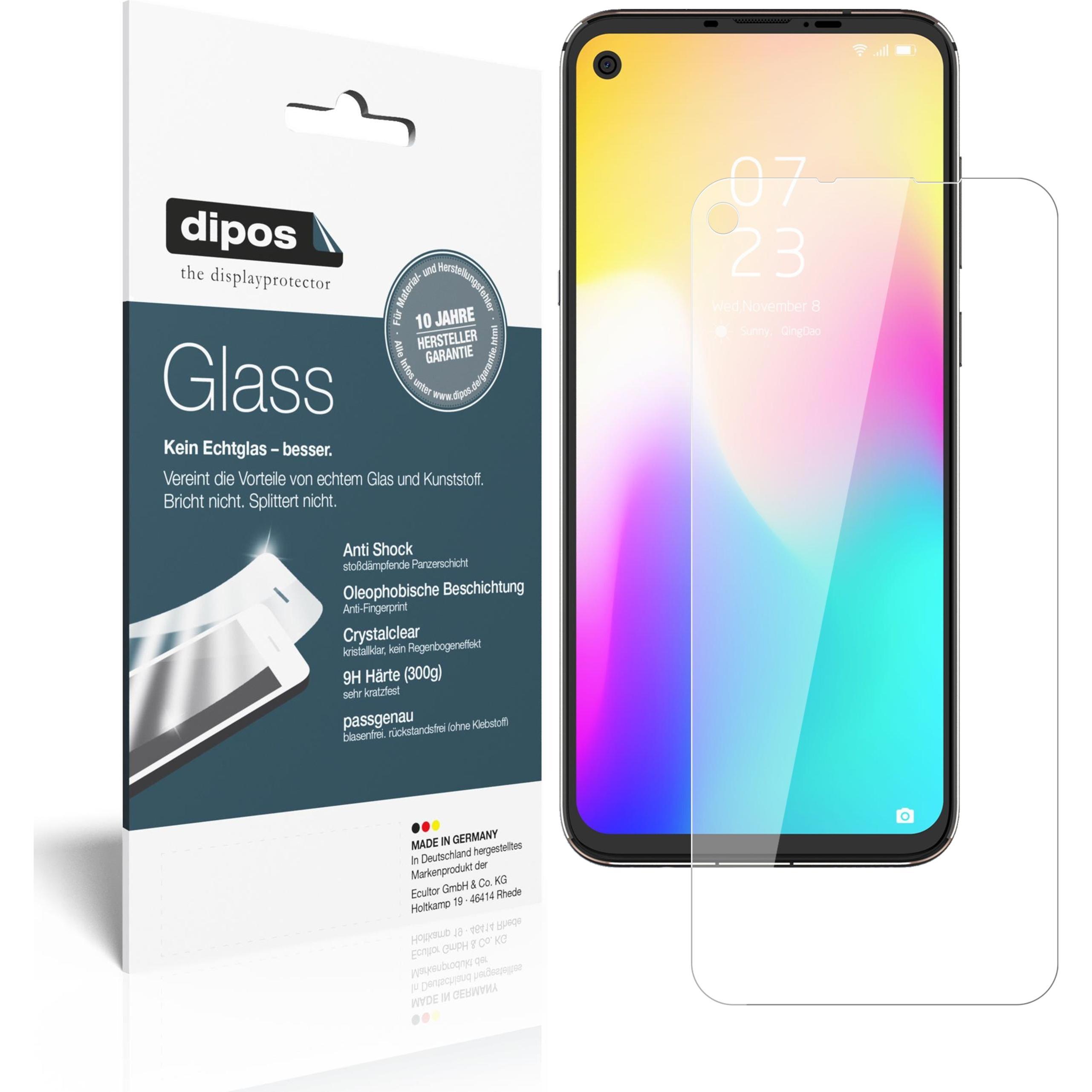 Dipos Displayschutz Anti-Shock (1 Stück, Hisense Infinity U30), Smartphone Schutzfolie, Transparent
