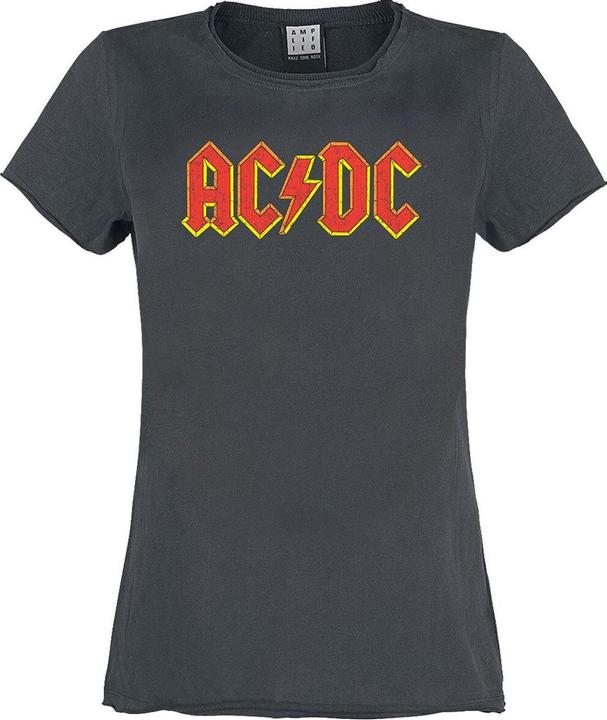 Actual product image Amplified Womens/Ladies AC/DC Logo T-Shirt (XL)