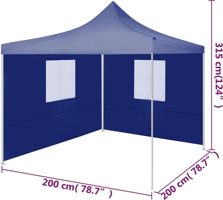 Produktbild vidaXL Partyzelt (200 cm, 200 cm)