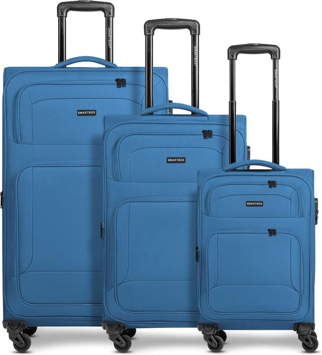 Produktbild Smartbox Edition 04 4 Rollen Kofferset 3-teilig mit Dehnfalte (209 l)