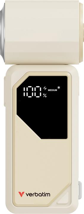 Actual product image Verbatim Handventilator Cool'n'Go AirJet weiss/silber