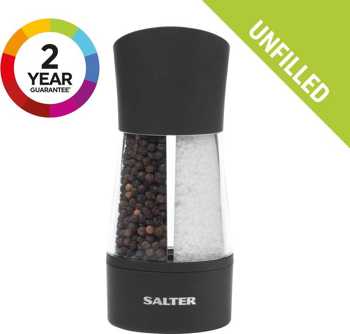 Productafbeelding Salter 7612 BKXRAUP Dubbele Mechanische Molen (Peper, Zout)