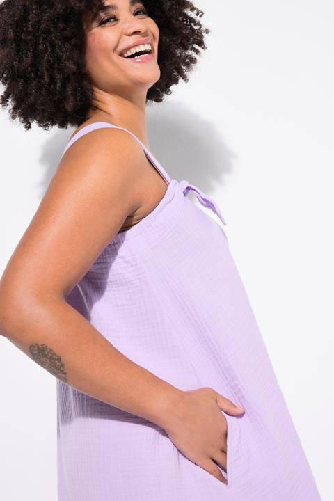 Actual product image Angel of Style Kleid, A-Linie, Musselin, Träger zum Knoten (50)
