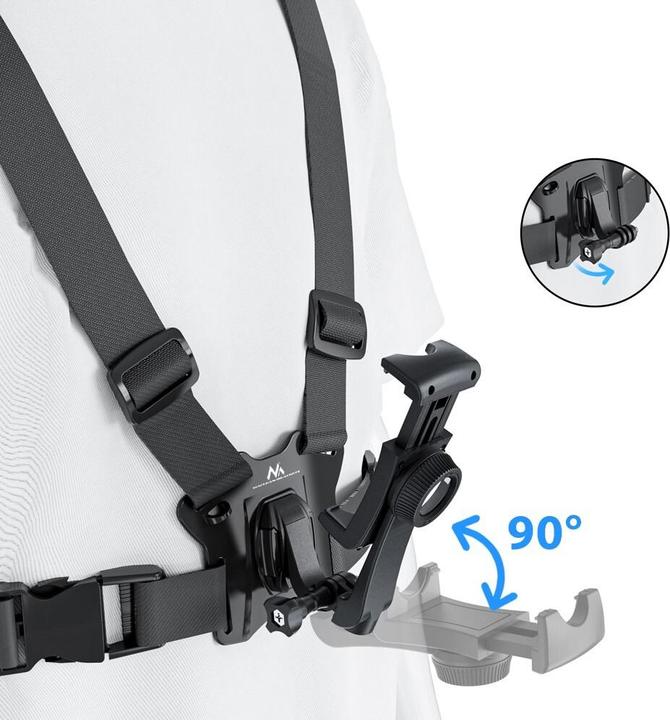 Produktbild Maclean Chest harness for smartphone MC-294