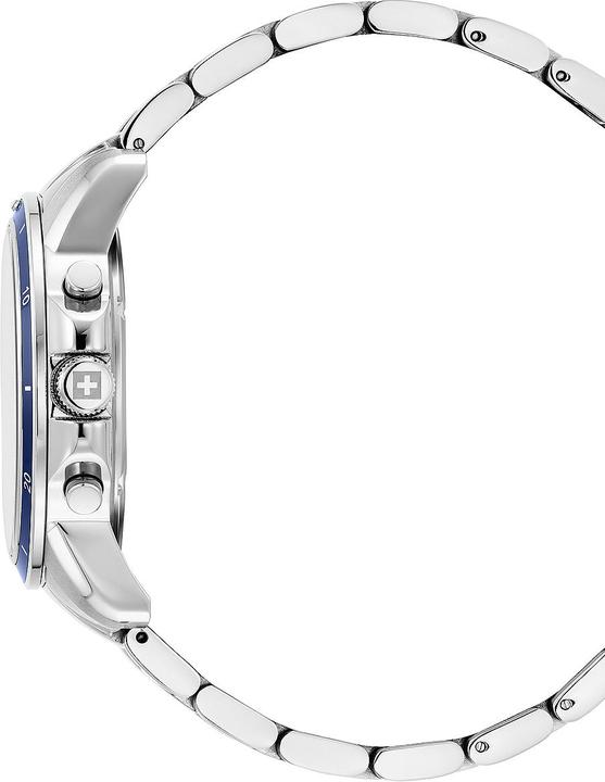 Immagine prodotto Swiss Alpine Military 7089.9135 Cronografo Uomo 44mm 10ATM (Cronografo, 44 mm)