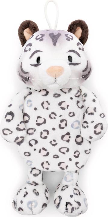 NICI 62447 Wärmflasche Schneeleopard Eleni Snowbell 350ml (0.35 l, Bettflasche mit Bezug)
