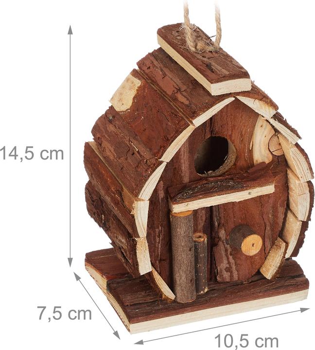 Produktbild Relaxdays Deko-Vogelhaus