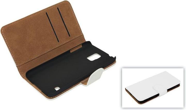 Produktbild König Design Schutzhülle Handytasche (Flip Quer) für Handy Apple iPhone 6 Weiss (Apple iPhone 6)