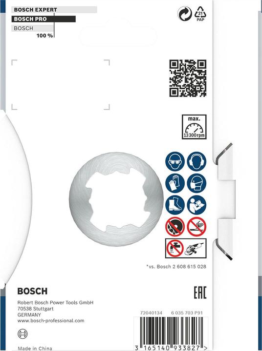 Immagine prodotto Bosch Professional Zubehör Disco diamantato PRO Multi Material X-Lock, 115 x 22,23 mm, 22,23 mm