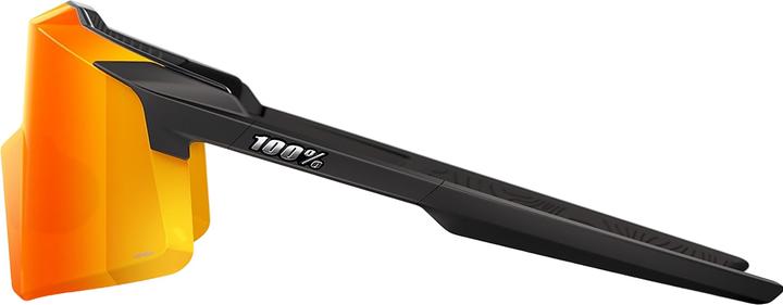 Actual product image 100% Aerocraft - Soft Tact Black - HiPER Red Multilayer Mirr (Soft Tact Black, Red)