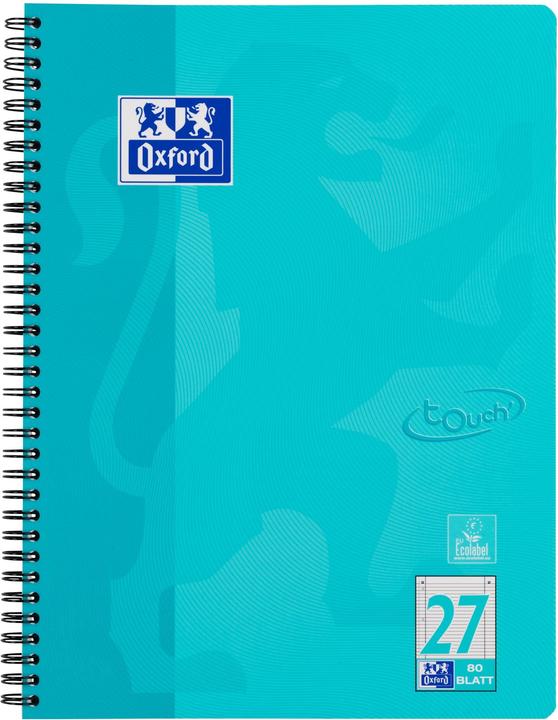 Produktbild Oxford Collegeblock Touch (A4+, Liniert, Harter Einband)