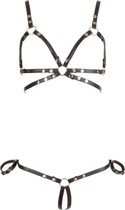 Actual product image Cottelli Collection Bondage Strap Bikini (XL)