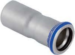 Actual product image Geberit Mapress stainless steel reduction with slide-in end d54-22 (Pipe reduction)