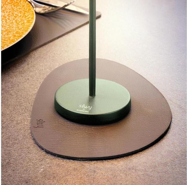 Immagine prodotto Silwy Lampada da tavolo Lampada a calamita Monaco Verde oliva incl. (200 lm)