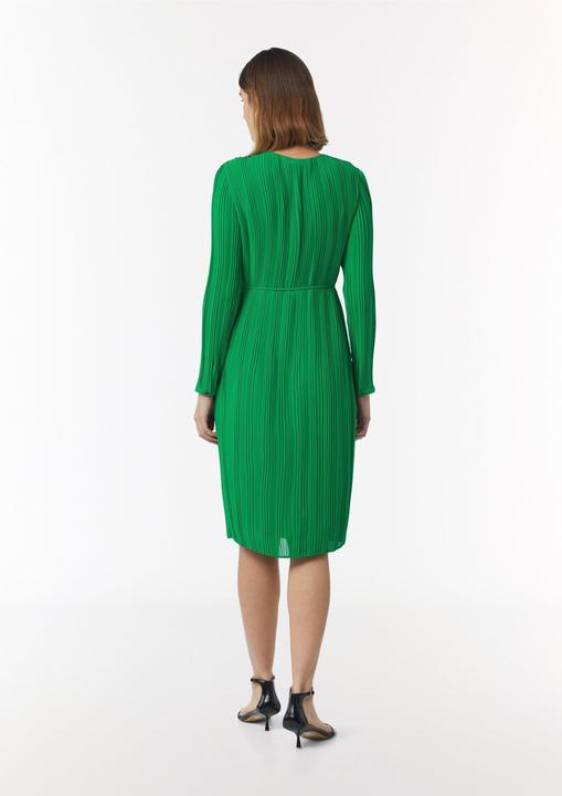Produktbild Comma Kleid Plissiertes Midikleid mit Bindedetail (44)
