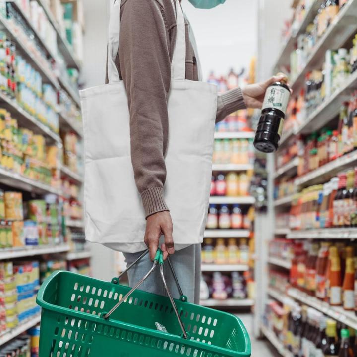 Produktbild Urban 5884 Herbruikbare Baumwolltas mit langen Griffen, personalisierbar und umweltfreundlich