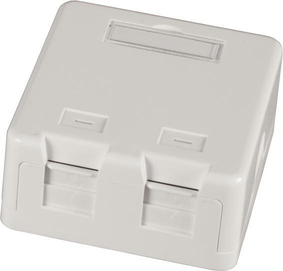 Produktbild EFB Elektronik Keystone Verteilerbox Aufputz, 1-Port, Staubschutz selbstschliessend (Blindmodul)