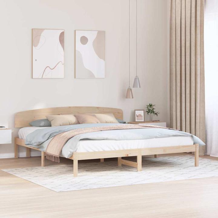 Image du produit vidaXL Moderner Bettrahmen (200 x 200 cm)