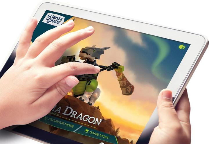 Actual product image Clementoni Mecha Dragon Dragon