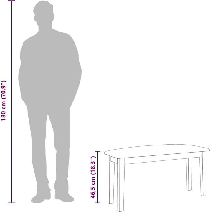 Actual product image VidaXL Mathilde (90 cm)
