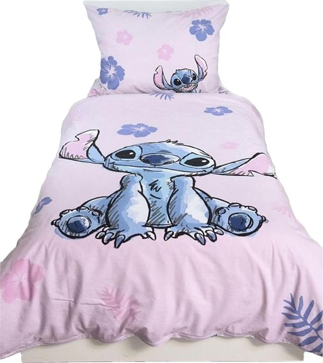 Produktbild Lilo & Stitch Blumen BettwäscheSet
