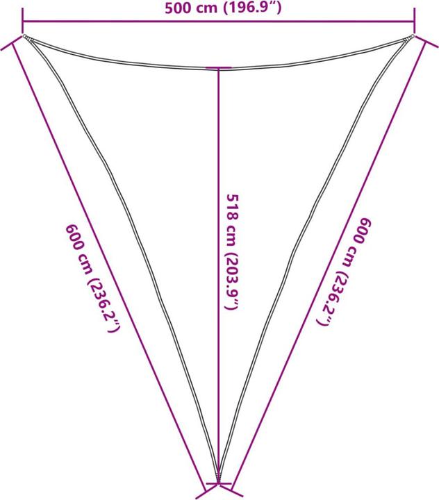 Image du produit vidaXL Wendy (350 x 350 x 490 cm)