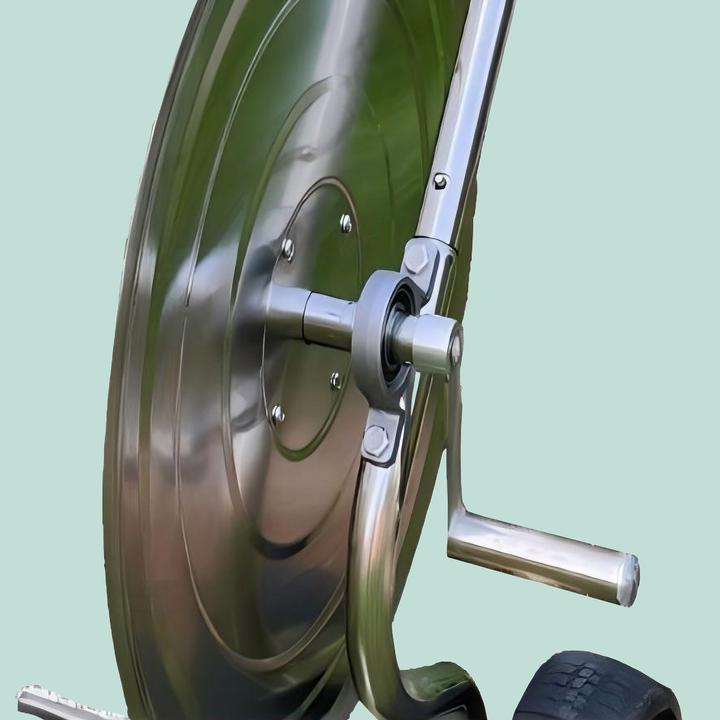 Immagine prodotto Relaxdays Schlauchwagen aus Edelstahl (20 m)