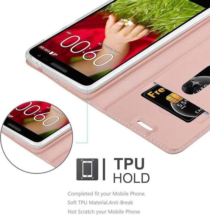 Actual product image Cadorabo Book Classy Style Cover (LG G2 Mini)