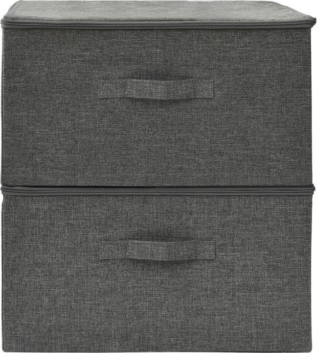 Actual product image vidaXL Aufbewahrungsbox (34 cm, 2x)