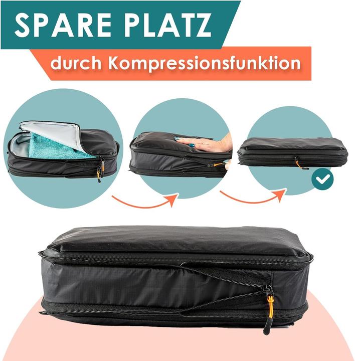 Produktbild Seeschwalbe 6-teiliges Packwürfel-Set mit Kompression