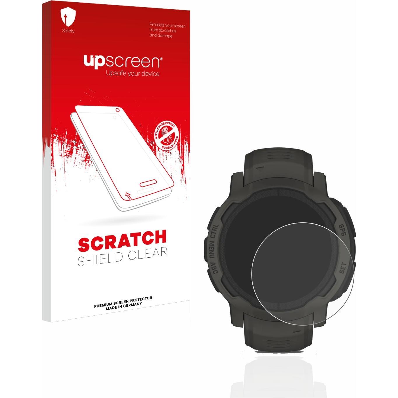 upscreen Scratch Shield Displayschutz, Smartwatch Schutzfolie, Transparent