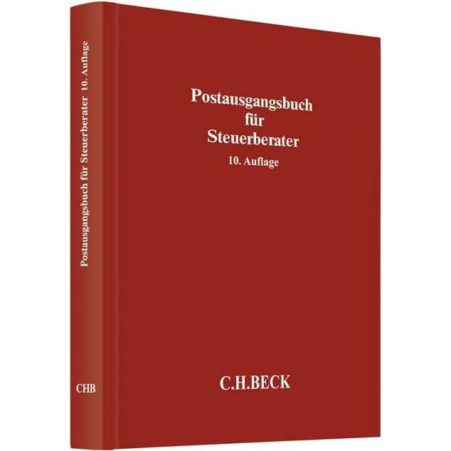 Beck C.H. Postausgangsbuch für Steuerberater (352x) (41259576)