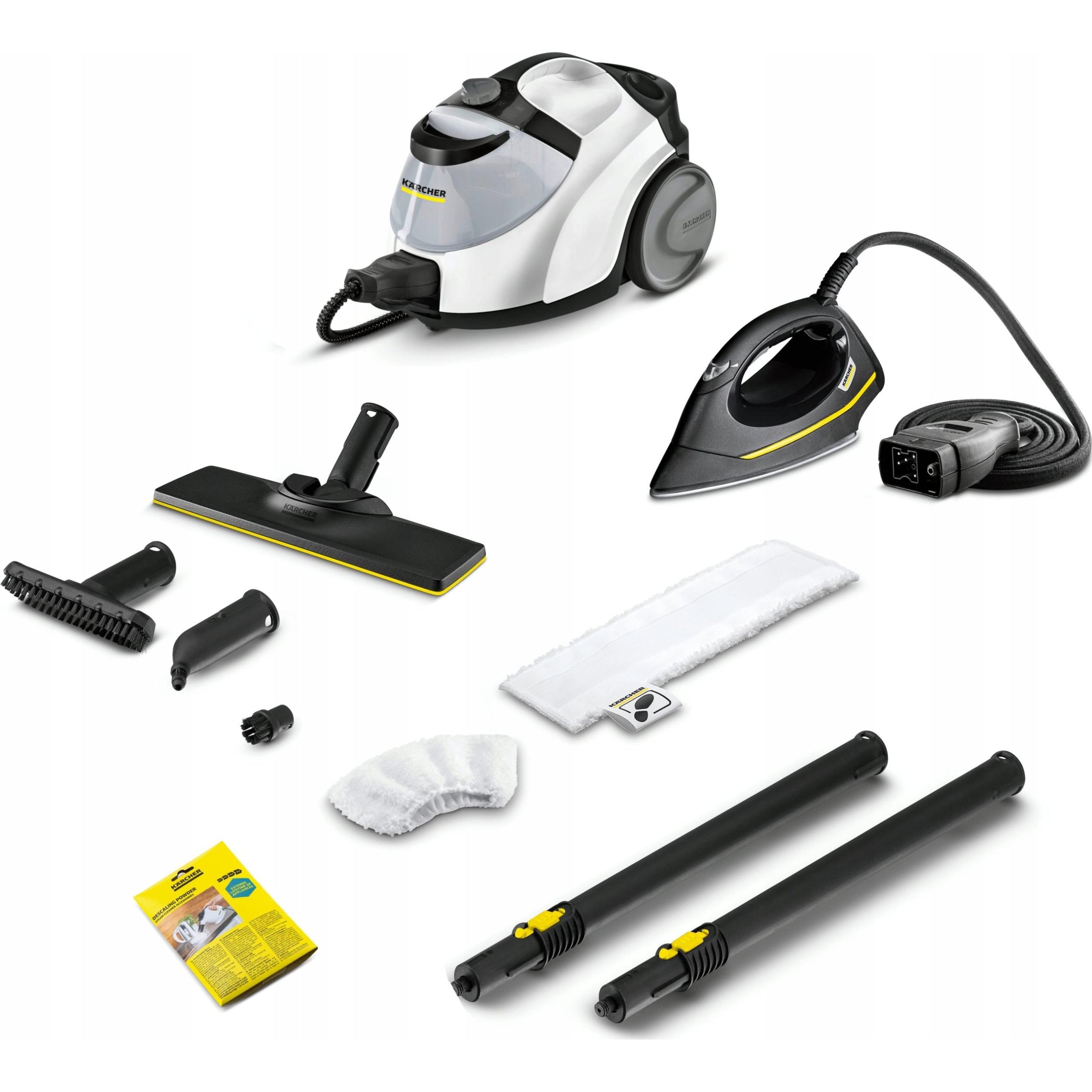 Kärcher SC 5 EasyFix Eisen 1.512-661.0, Dampfreiniger, Schwarz, Weiss
