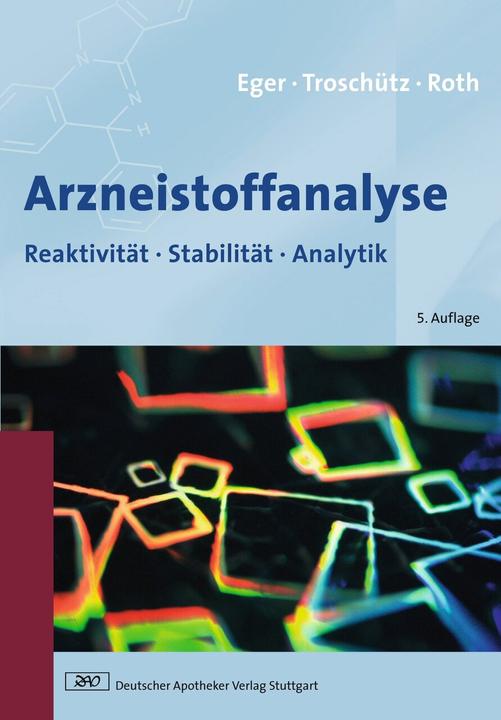 Produktbild Arzneistoffanalyse (Deutsch, 2005)