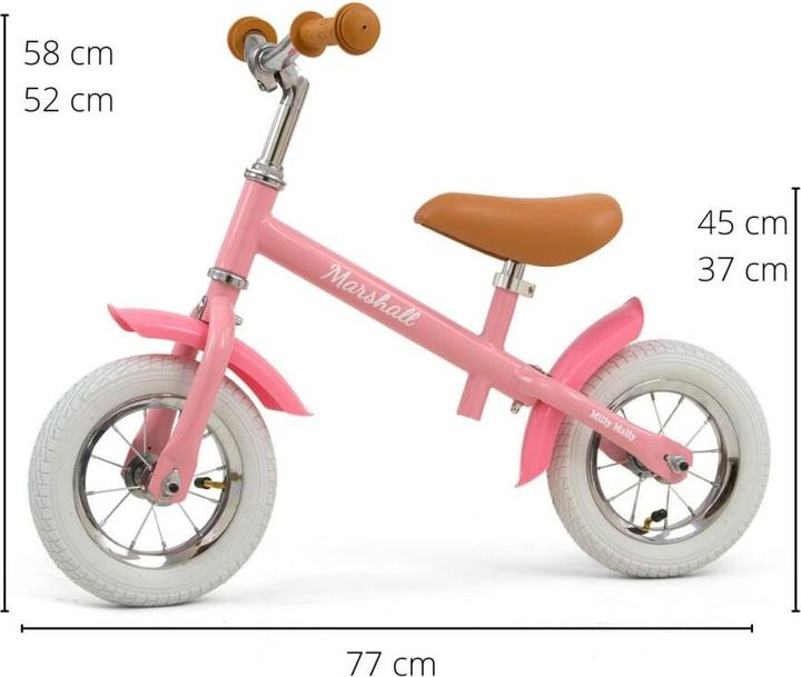 Produktbild Mally Marshall Air Pink Balance Bike