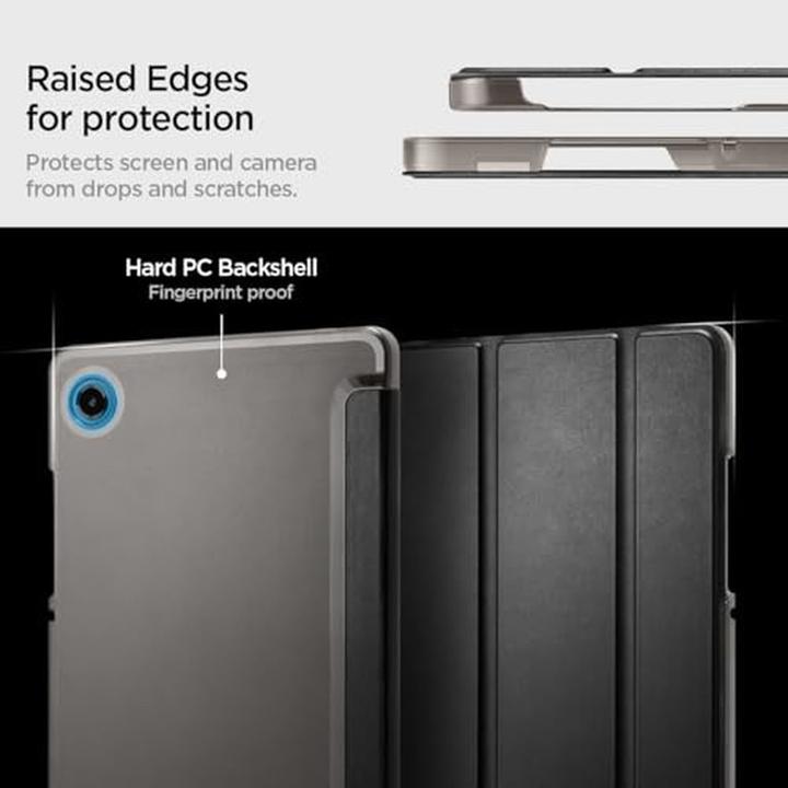 Produktbild Spigen - Smart Fold - Samsung Galaxy Tab A9 / A11 - Black (Samsung Galaxy Tab A11, Samsung Galaxy Tab A9)