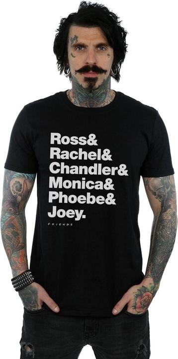 Immagine prodotto Friends First Names Text Maglietta Uomo (XXL)