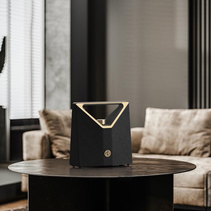 Image du produit Bugani Brief Plus Bluetooth-Lautsprecher black+gold (12 h)
