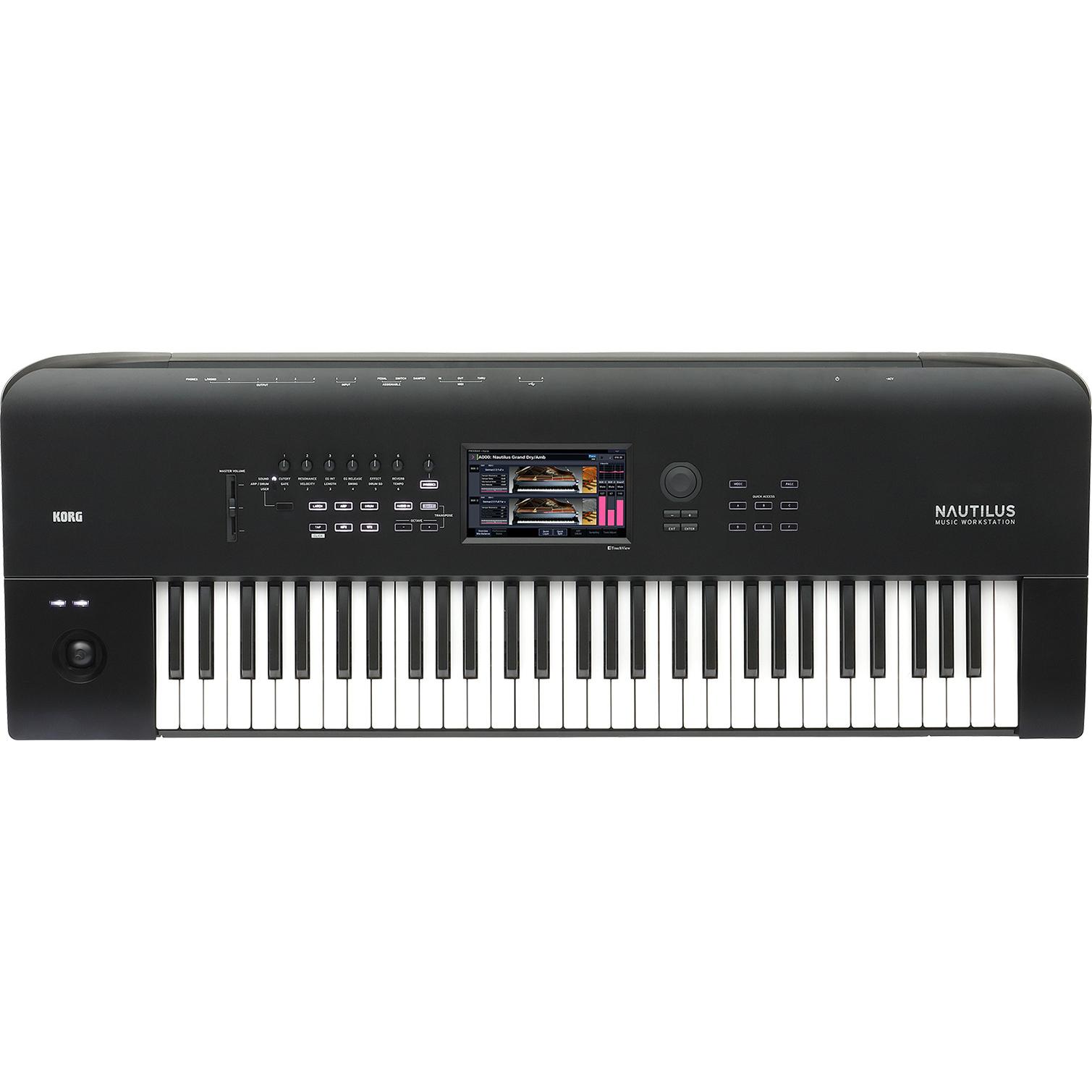 Korg Nautilus 61, Sintetizzatore, Nero
