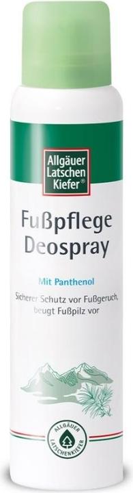 Produktbild Allgäuer Latschenkiefer Fusspflege Deospray, 100 ml Lösung (Fusscrème & Fussgel, 100 ml)