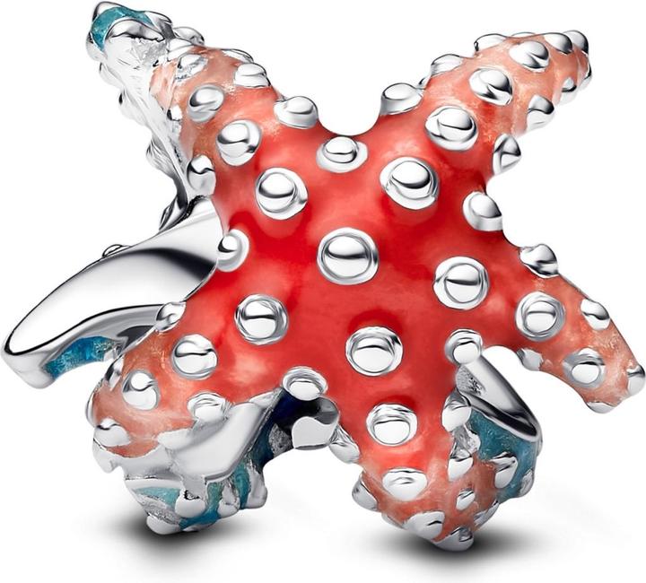 Produktbild Pandora Bunter Seestern-Mini-Charm (Emaille)