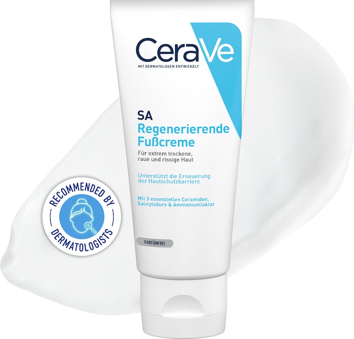 Produktbild CeraVe SA Regenerierende Fusscreme (Fusscrème & Fussgel, 88 ml)
