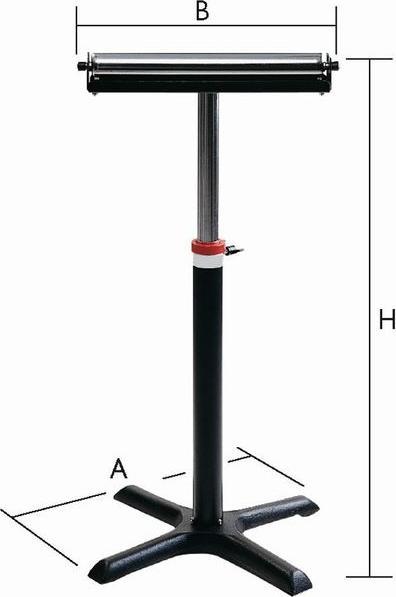 Image du produit Femi 7133716 301 Support à rouleaux réglable (90 cm, 45 cm)